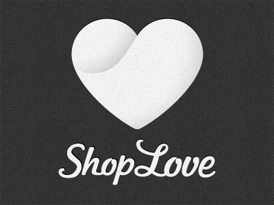 ShopLove heart logo shoplove symbol