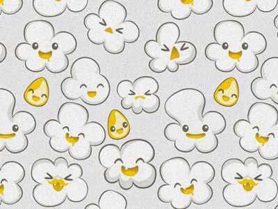 Popcorn print popcorn