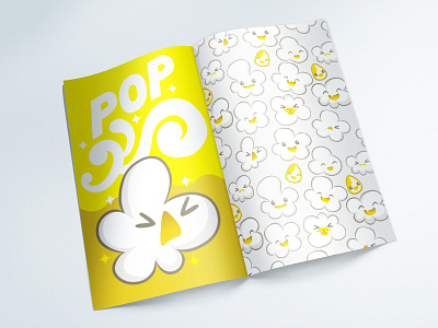 Popcorn print pop popcorn