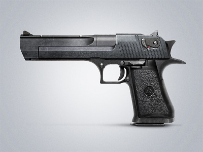 Desert Eagle.50 desert eagle.50 design gun icon metal photoshop pistol realistic tech weapon