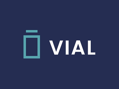 Vial Logo Animation animation branding graphic design logo motion graphics