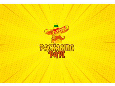 Packaging Papi Logo concept design illustration logo vector