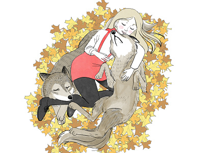 Wolves book illustration children book illustration children illustration folktale folktale illustrations illustration