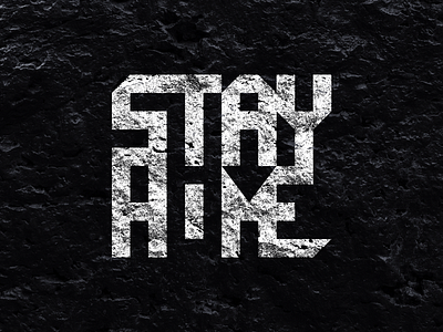 STAY HOME graphic design stay home typography