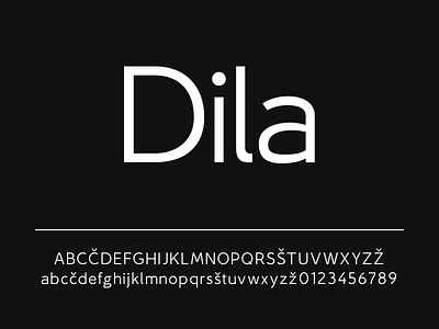 Dila font font design type type design typeface typeface design typogaphy