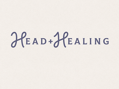 Head + Healing logo and branding