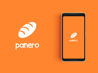 Panero app branding design flat icon identity illustration logo minimal ui web