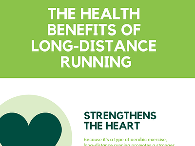 The Health Benefits Of Long Distance Running Infographic Ron S design illustration ron sandack typography