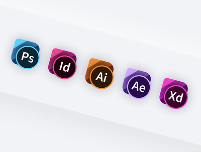 Adobe Creative Suite Logo App Redesign adobe adobe redesign adobexd aftereffects branding daily 100 dailyui design flat icon illustration illustrator logo photoshop redesign typography ui ux vector