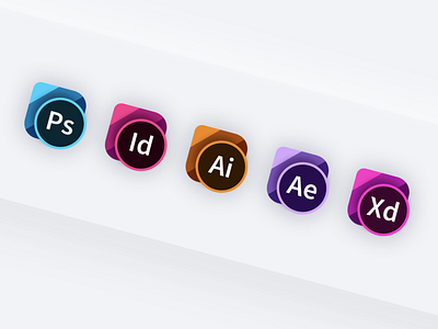 Adobe Creative Suite Logo App Redesign