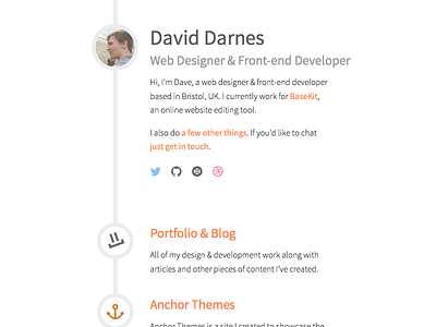 darn.es Revised Design clean design simple sketch visual web