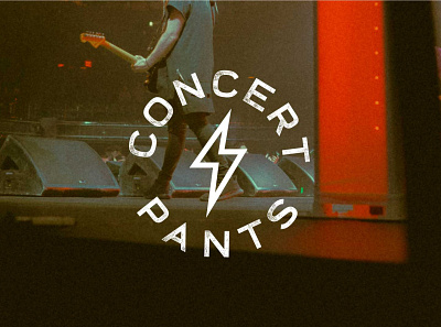 Concert Pants Logo branding design icon logo