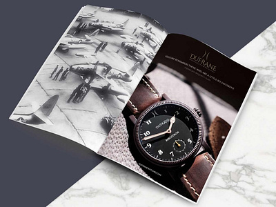 DuFrane Watches - Magazine Page Ad