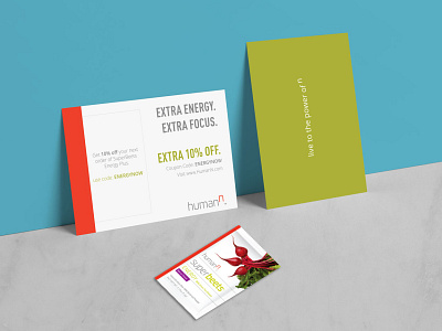 HumanN Postcard Mailer design marketing campaign print design