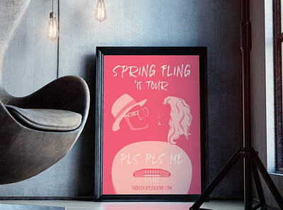 Spring Fling Tour Poster design illustration poster poster design