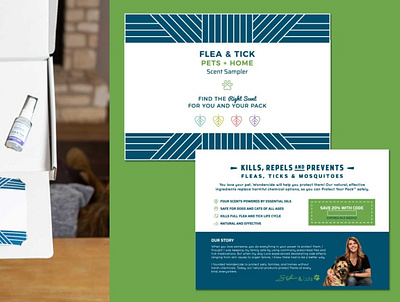 Pet Sampler Box Card customer experience design packaging