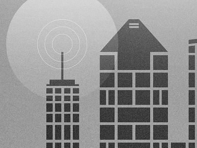 City city grain radio sound waves