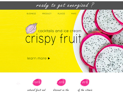 CRISPY fruit дизайн сеть