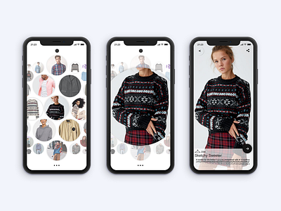 Clothing Store/Explorer concept app cleandesign clothing design graphic design ios minimal product design store ui