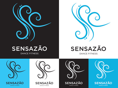 Logo redesign for dance fitness group Sensazão Crew