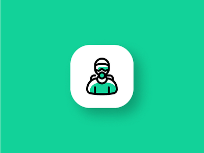 Scuba Diver Icon app design icon icons illustration logo ui ux vector web