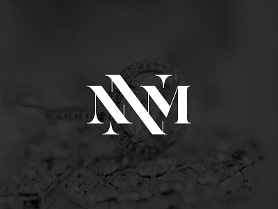 NNM Monogram Logo alrefaiy jewellery letters logo logo design logodesign logotype monogram type typography wordmark