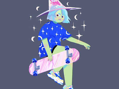 Skater witch