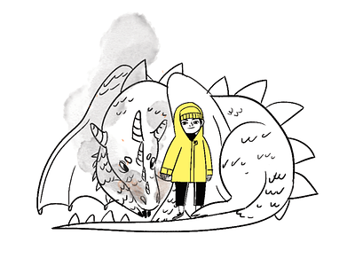 A boy and his dragon