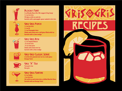 Gris Gris Recipe Card