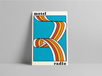 Siesta Del Sol Poster motel radio rainbow