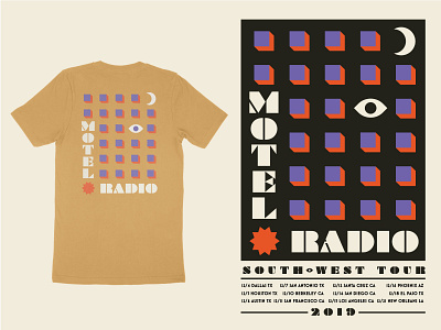 Motel Radio Shirt / Poster Design