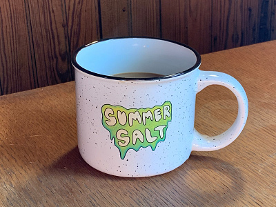 Summer Salt Mug band bandmerch coffee cupdesign mug ooze salt slime summer