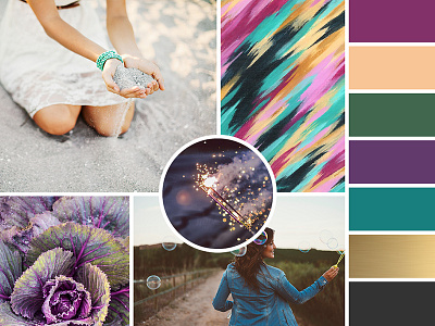 Art of Living Sales Page Moodboard