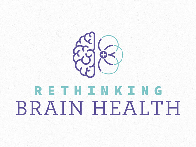 Universal Health Solutions 2015 Conference Logo blue brain health janessa rae janessarae purple synapse teal uhs universal health solutions