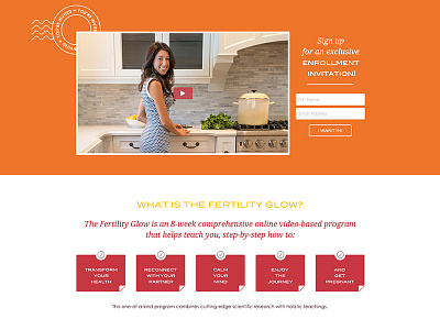 The Fertility Glow | Sales Page Detail