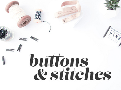 Buttons & Stitches Logo