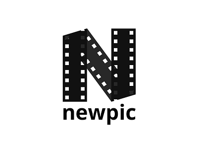 Newpic cinema logo roll film