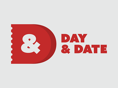 Day & Date - Proposal 1/3 cinema logo ticket