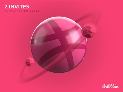 Planet Dribbble - 2 Invites Giveaway