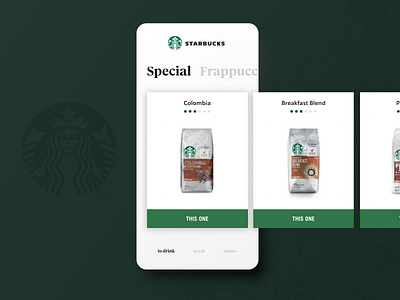 Starbucks - Concept APP