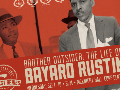Bayard Rustin charlotte college heritage history uncc