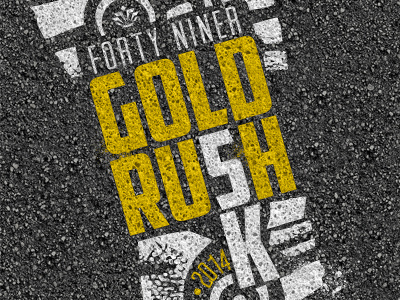 Gold Rush 5k 2014 5k footprint race run unc charlotte