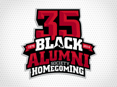 NC State Black Alumni logo by Britt Davis Dribbble 