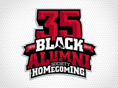 NC State Black Alumni logo homecoming logo nc ncsu raleigh sports