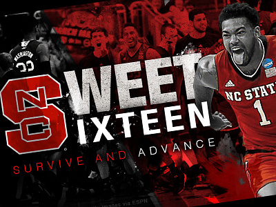 Sweet 16 acc basketball collegiate march madness nc state ncaa sports