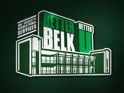 Better Belk building charlotte college gym uncc