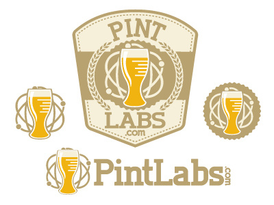PintLabs.com beer brittany davis icon label logo