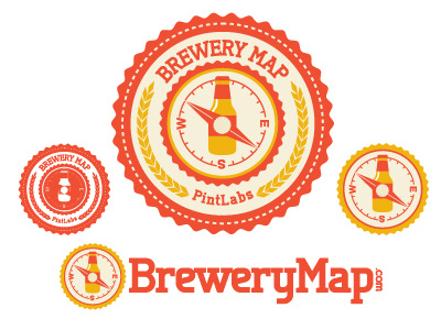 BreweryMap.com beer brittany davis icon label logo
