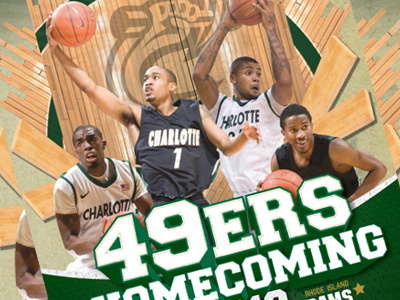 UNCC Homecoming Poster