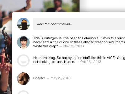 Comments (wip) comments issuu ui ux